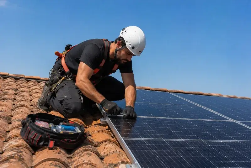 Maintenance et monitoring de panneaux solaires à Valras-Plage